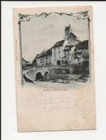AK 1902 Aarau -  Haldentor - mit Arbeiter