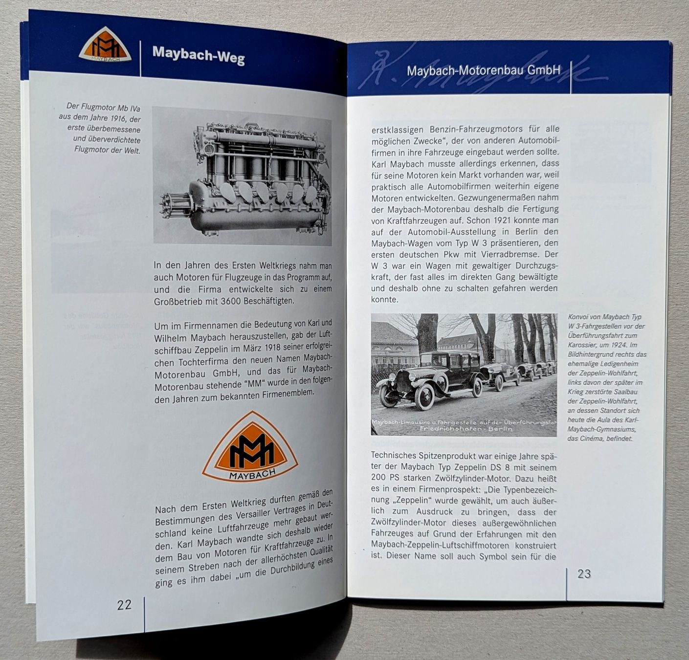 Documenti: Originalprospekt "Mayback-Weg", v. 2005 – Nuovo (secondo la descrizione) da Olten venduto da VanishingPoint.71 3