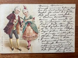 Postkarte Gltzer Perl  1900  R824)