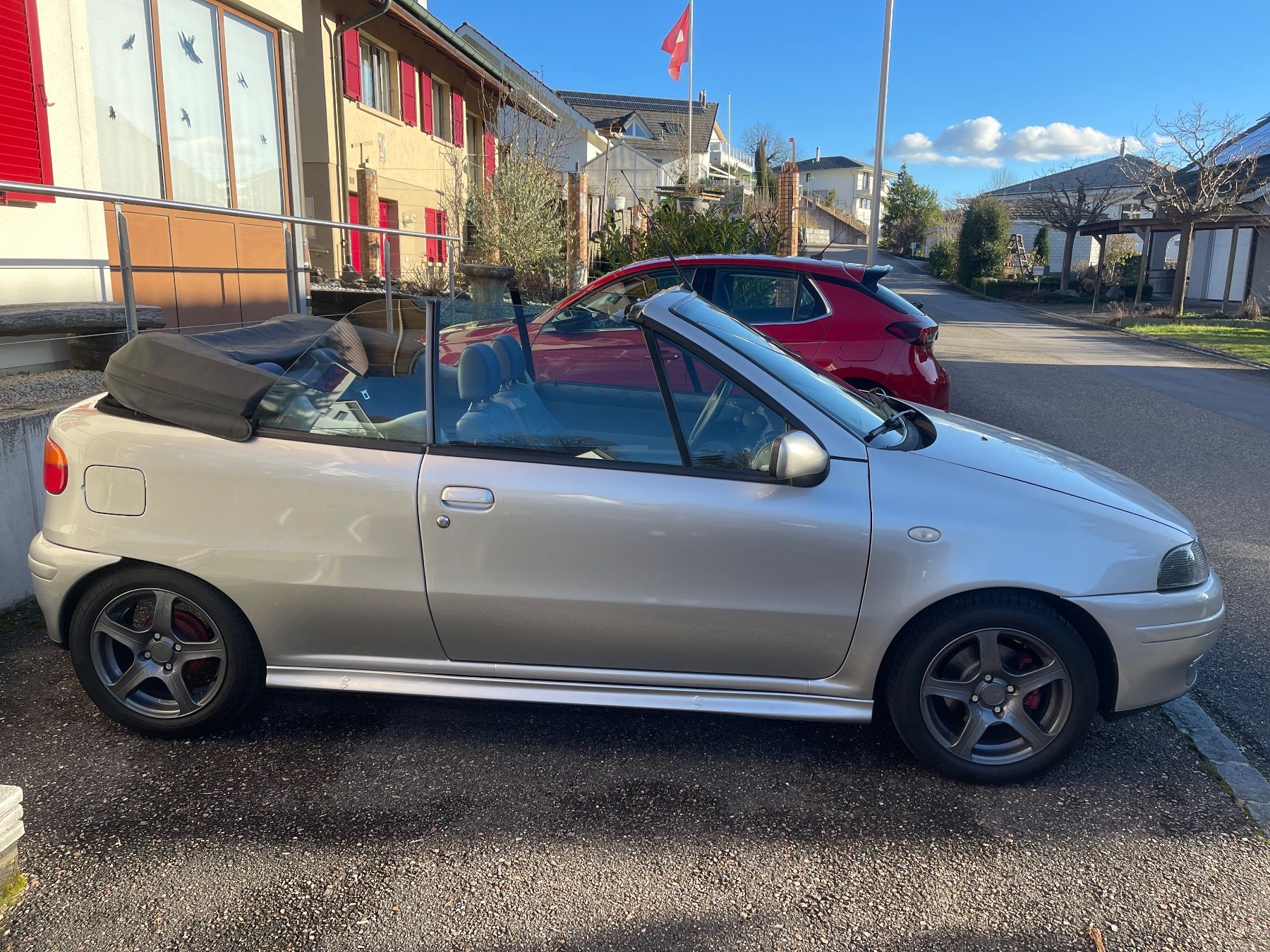 Fiat Autos: Fiat Punto Cabriolet, Top Zustand – Gebraucht aus Rickenbach BL von rybenz 8
