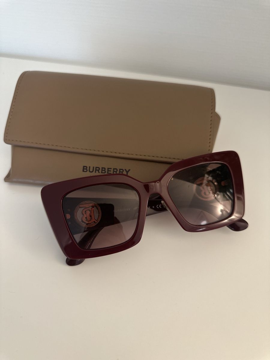 Burberry Occhiali & Lenti: Burberry Sunglasses, Bordeaux/ Dark violet – Usato da Zürich venduto da cam_5ln8 6