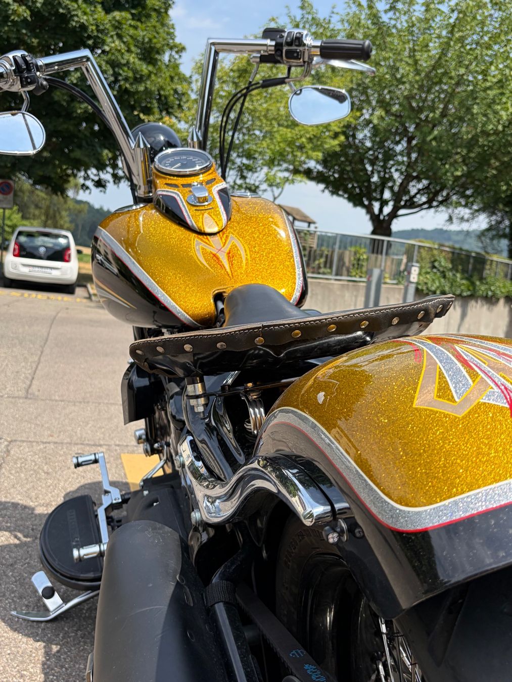 Harley-Davidson Chopper: Harley Davidson CROSS BONES X BONES Custom EINZELSTÜCK – Gebraucht aus Rütihof von elcheffe81 6