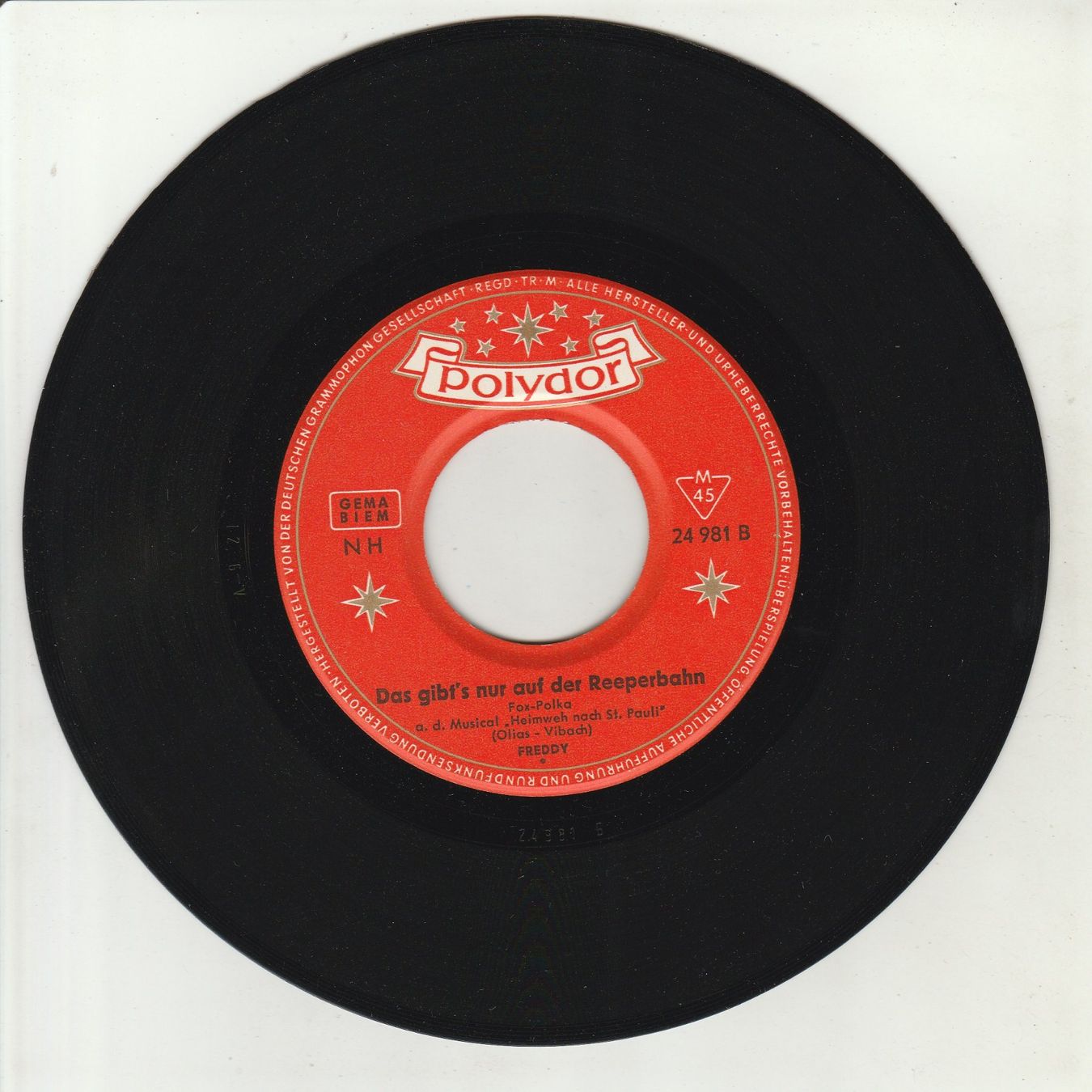 Schallplatten: Freddy - Junge, komm bald wieder 7" Vinyl – Gebraucht aus Tübach von JamesStone 3