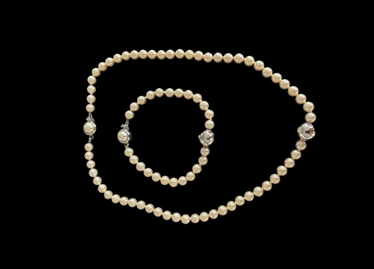 Catenine: Perlenkette und Armband Set – Nuovo (secondo la descrizione) da Zürich venduto da eli_wxz7