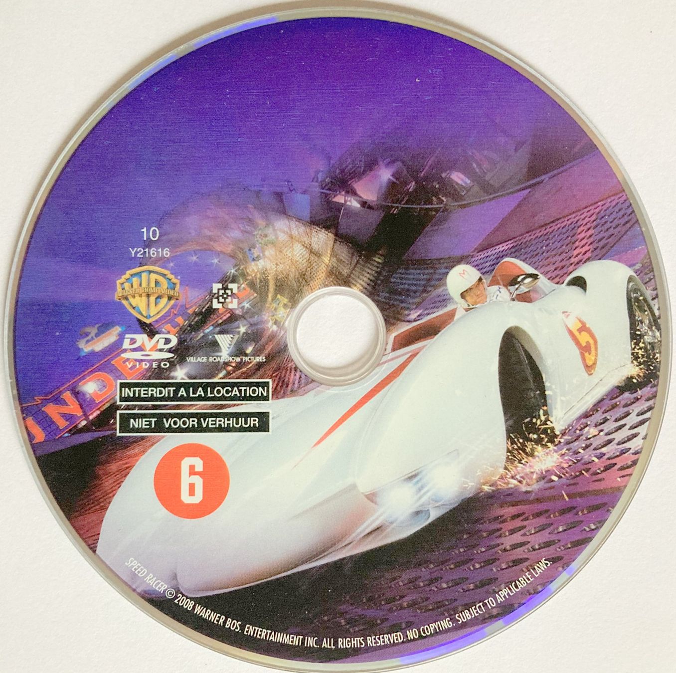 Tutti i DVDs: SPEED RACER (1 DVD) – Usato da Bottens venduto da hotter-than-hell 2