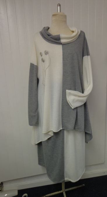 Tuniche: Pull 2 tons FantaisieJersey UNIQUE 48-52 – Nuovo e nell'imballaggio originale da St-Imier venduto da goodber 4
