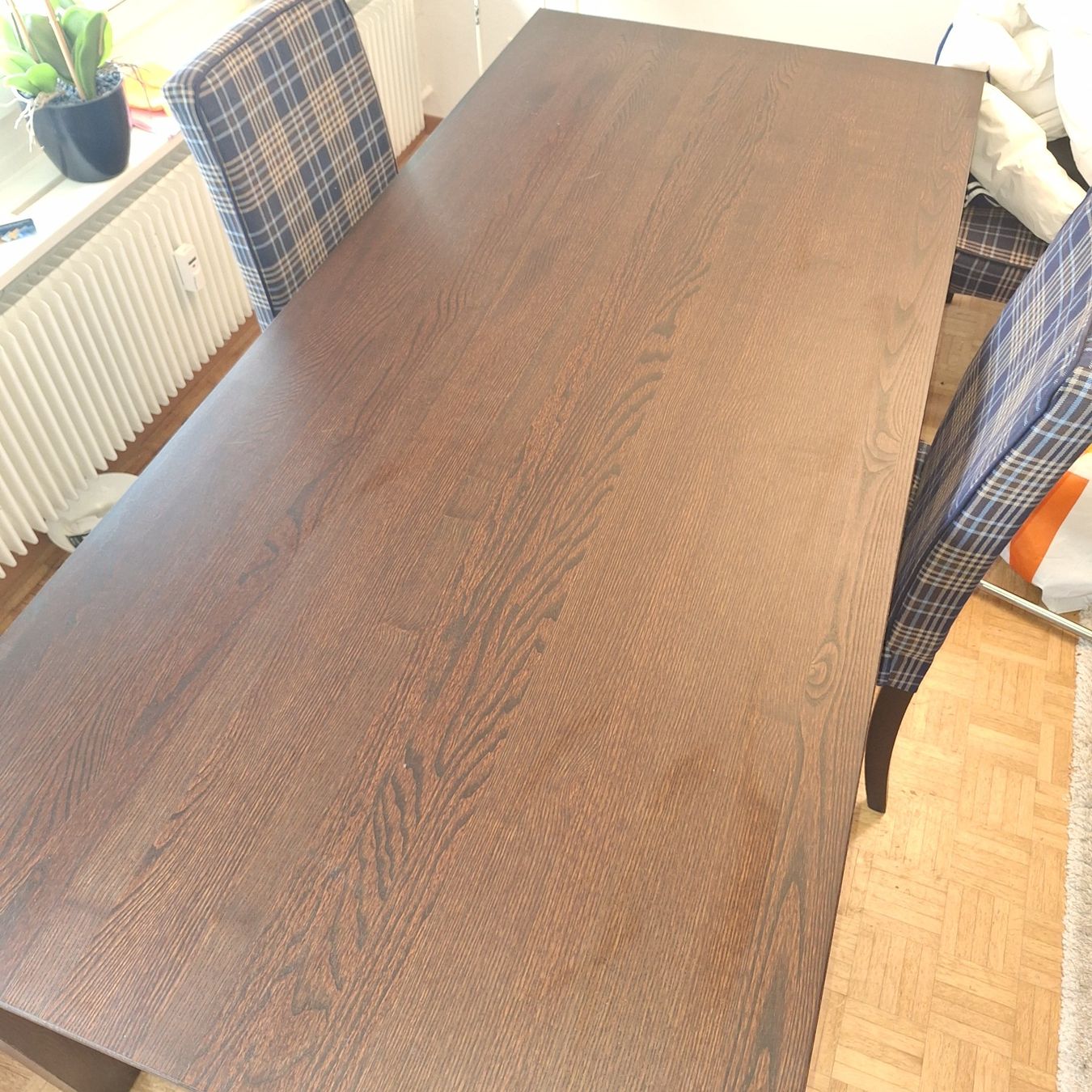 Tables: Esstisch aus dunkler Buche 1 Meter Breit 2 Meter lang – D'occasion à Rapperswil SG par Gooal 1