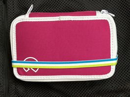 Schreib/Schul-Etui CARIOCA,  3 Fächer pink NEU