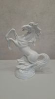 Vintage Porzellanfigur Aufbäumendes Pferd Hengst