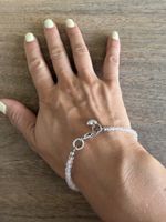 Armkette silber quartz rosa