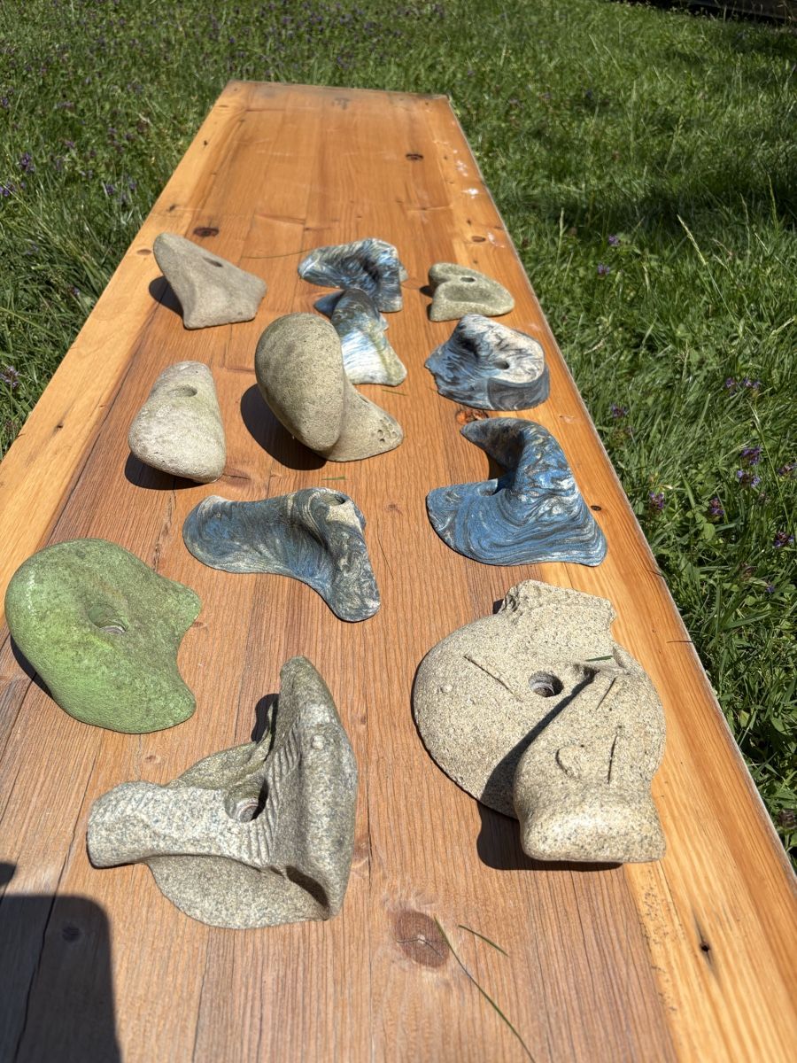 Pareti & prese d'arrampicata: Klettergriffe Set 12 Stück gebraucht – Usato da Flawil venduto da Hungi77 2
