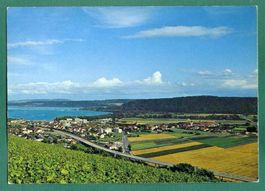 Le Landeron, vue générale, ungelaufen, Grossformat