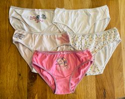 5 Mädchen-Unterhose, 140/146cm, klassischer Schnitt, BRIEF