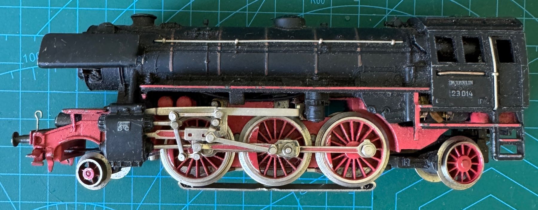 Märklin Modellini di ferrovie: Märklin Dampflok mit Wagen – Usato da Rüschlikon venduto da yakcom 2