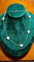 Collier argent avec perles baroques
