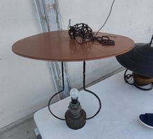 Antike Lampe aus Kupfer - Deko Herbstzeit!