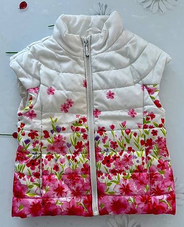 Giacca smanicato bimba 2-3 anni