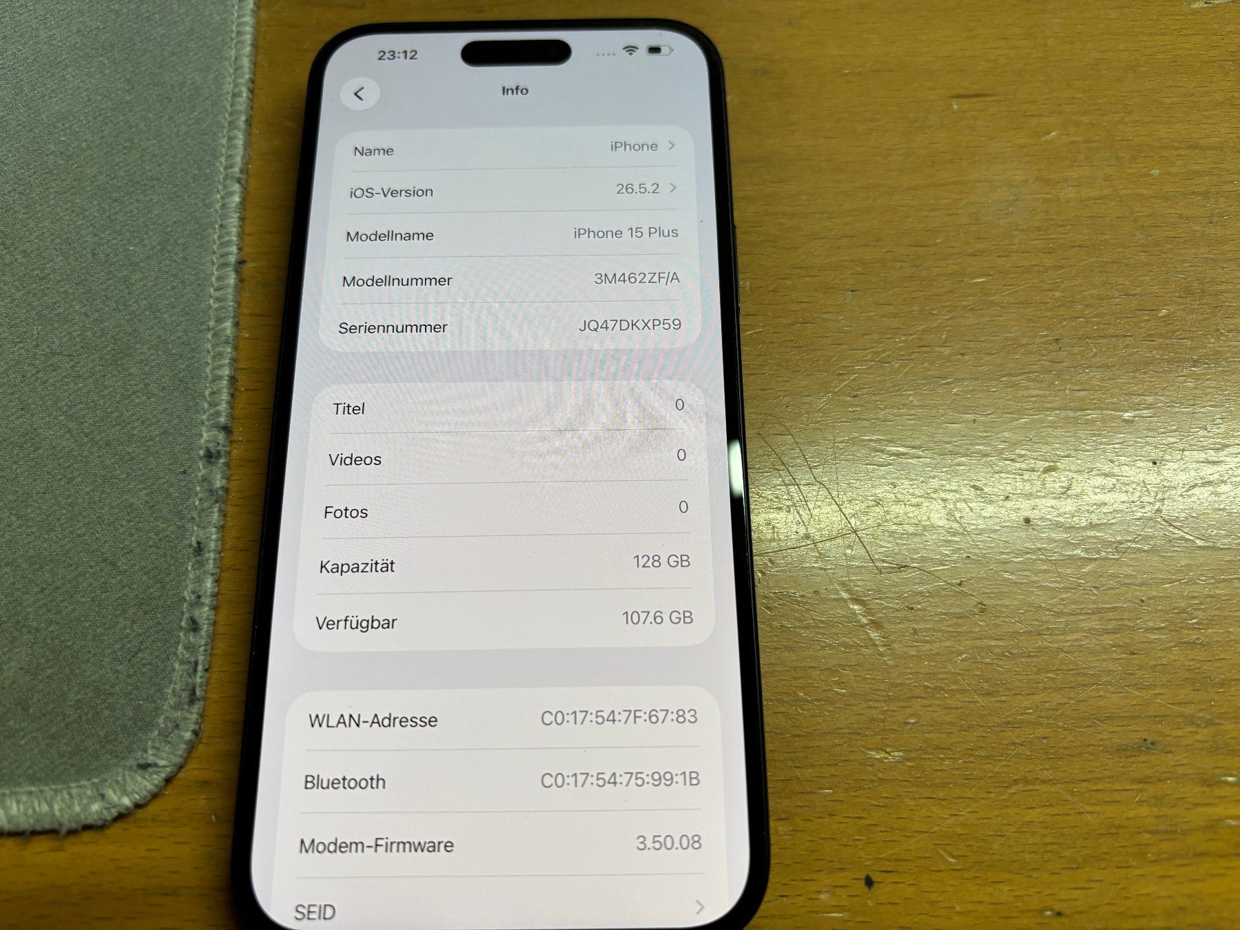 Apple Portables: Iphone 15 Plus 128Gb#20 – D'occasion à Au SG par bah_6f5w 5