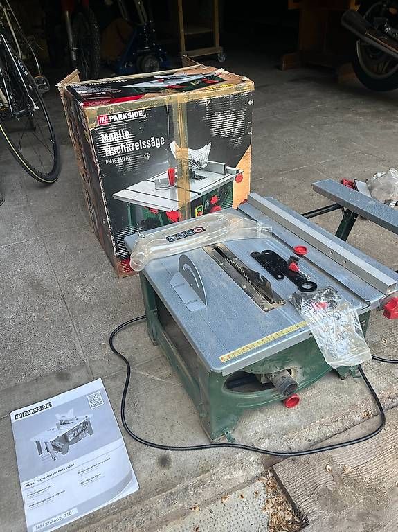 Parkside Seghe: scie sur table Parkside - PMTS 210 a1 – Usato da Lausanne venduto da lae_c5zc 2