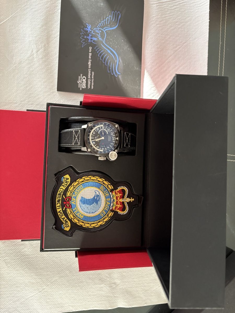 Oris Montres: Oris  Blue Eagles automatic watch limited e – D'occasion à Genève par fra_86y9
