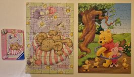 2 Puzzles : Winnie Pooh & Lillifee