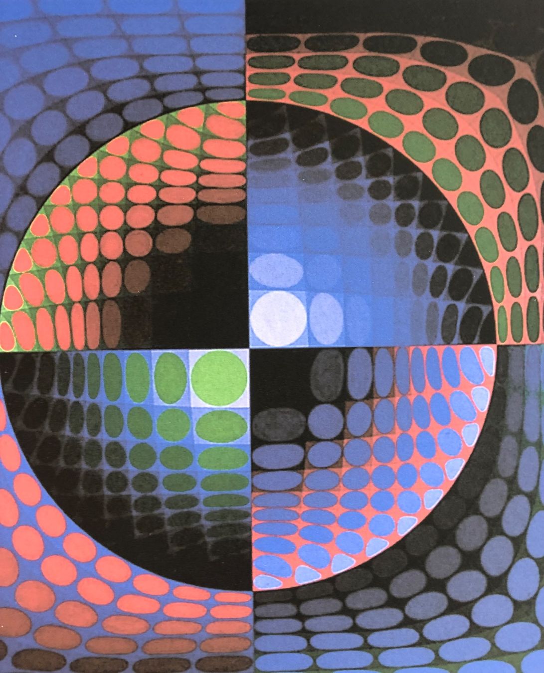 Gemälde: Vasarely: Untitled 40/500 – Neu (gemäss Beschreibung) aus Meilen von Smgdesign 5