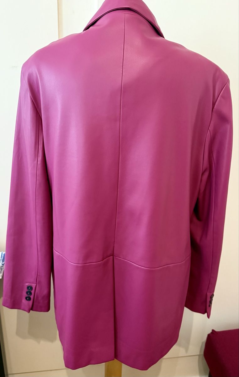 Bershka Giacche: Veste simili cuir rose rouge – Nuovo (secondo la descrizione) da Le Locle venduto da tchanatakoua 4