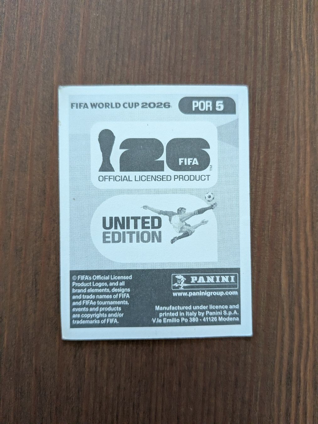 Panini Carte collezionabili: Panini Bild POR 5 – Usato da Eschenbach SG venduto da SanFranciscoCalifornia 1