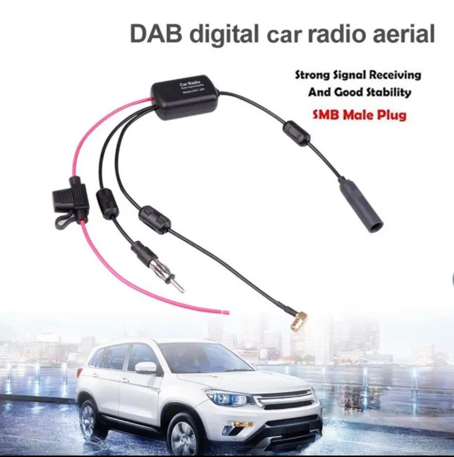 Radio: DAB Antenne Splitter Adapter / DAB+ Auto Radio – Nuovo e nell'imballaggio originale da Rorschach venduto da lobosch1 5
