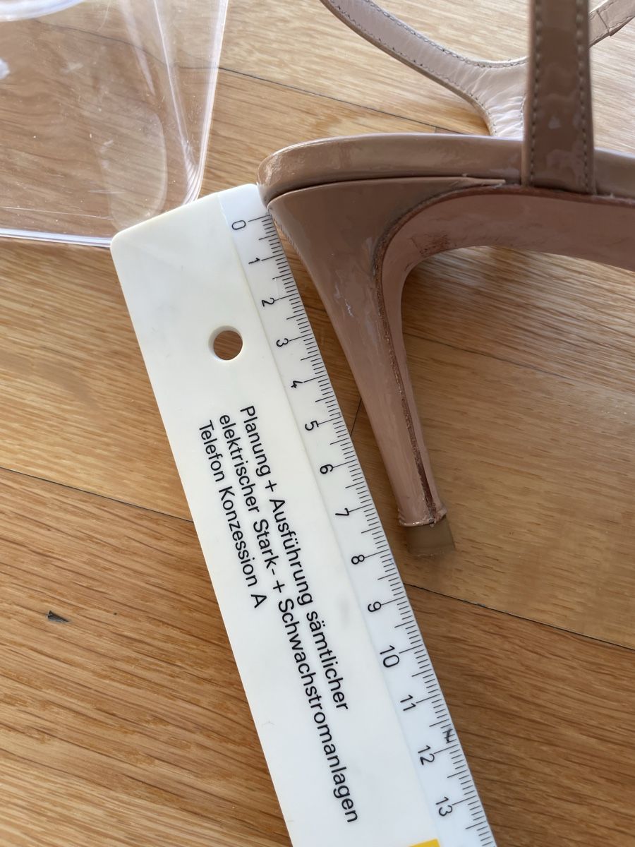 Chaussures femmes: Minelli Sandalen, nude Lackleder, Grösse 38 – Neuf (Voir description) à Zürich par SeldaY 6