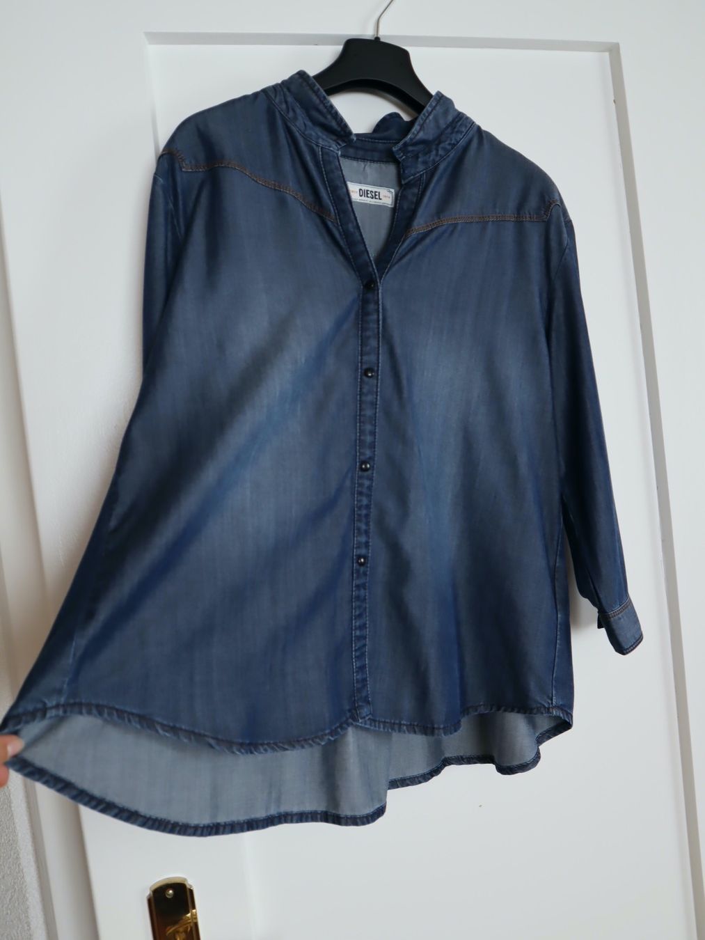 Diesel Camicette: Bluse, Diesel, Gr. M, Jeansoptik – Usato da Wattwil venduto da diamant1 2