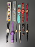 Konvolut Armbanduhren – Vintage & Design, diverse Modelle