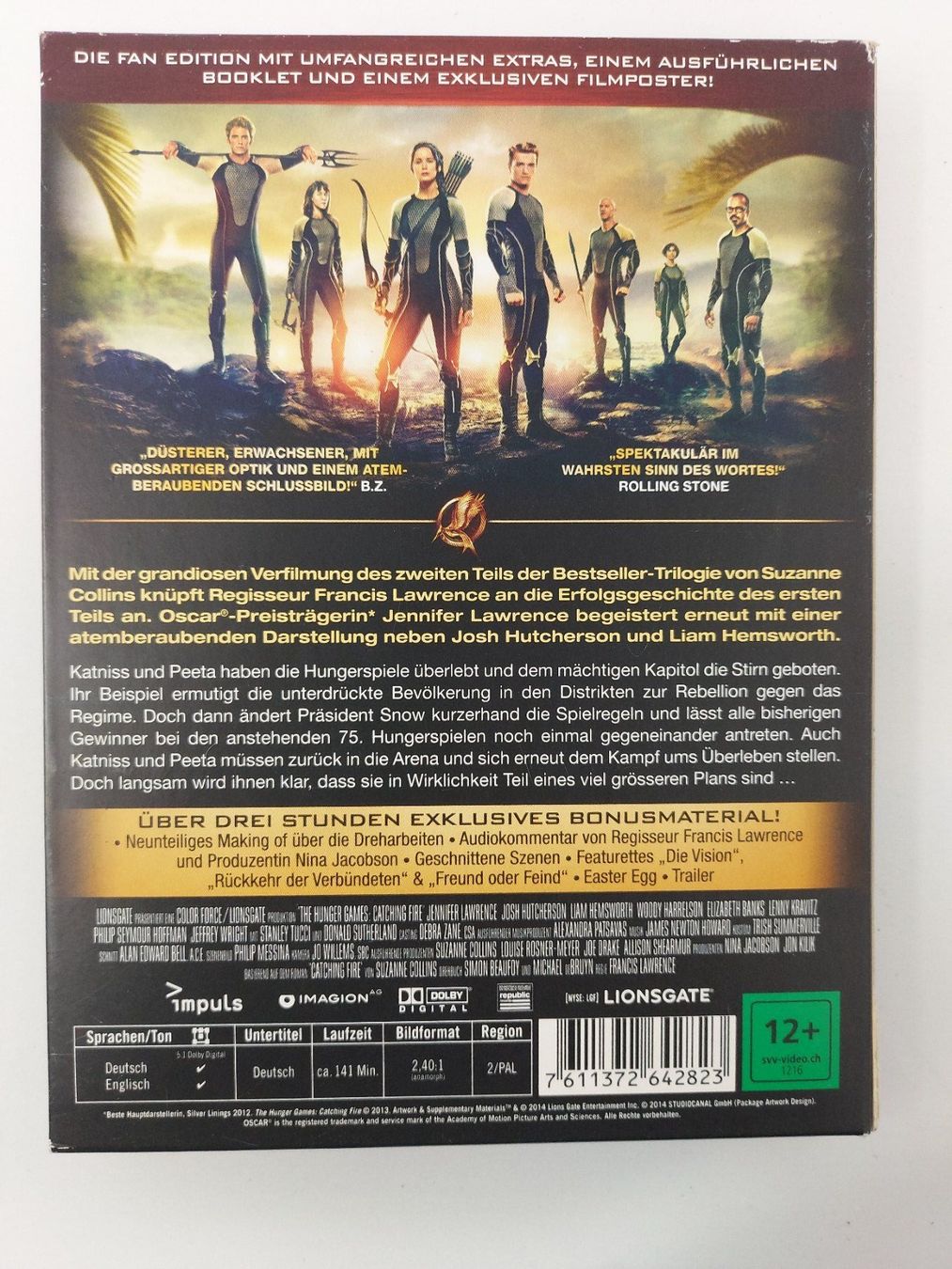 Tutti i DVDs: Catching Fire – DVD – Usato da Meisterschwanden venduto da phaus38 3