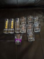 Diverse Party Shotgläser 