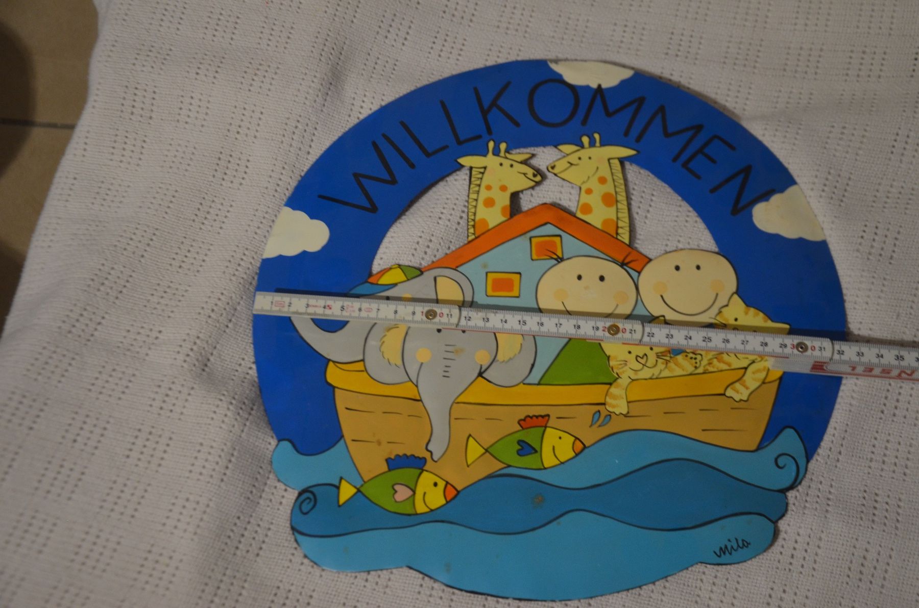 Tutte le decorazioni: DEKO WILLKOMMEN METALL – Usato da Chiasso venduto da Dolly015 1
