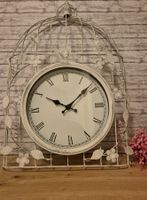 Dekorative Wanduhr im Vintage-Stil, Shabby Chic