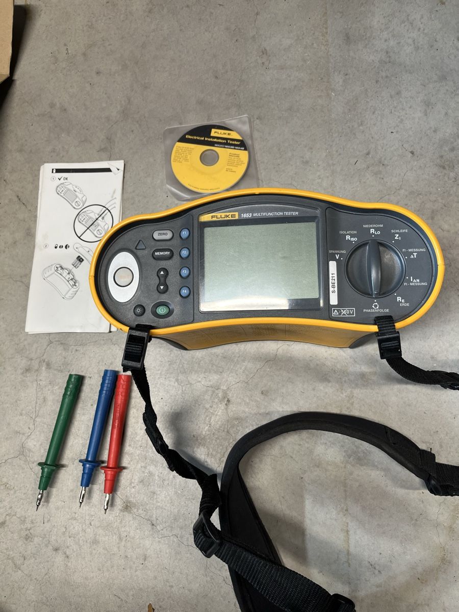 Fluke Mesurer: Fluke 1653 Multifunktions Tester – D'occasion à Rabius par Paulchen1981