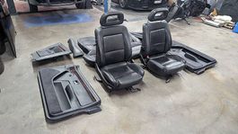Audi Coupe Typ89 S2 Lederausstattung Sitze schwarz