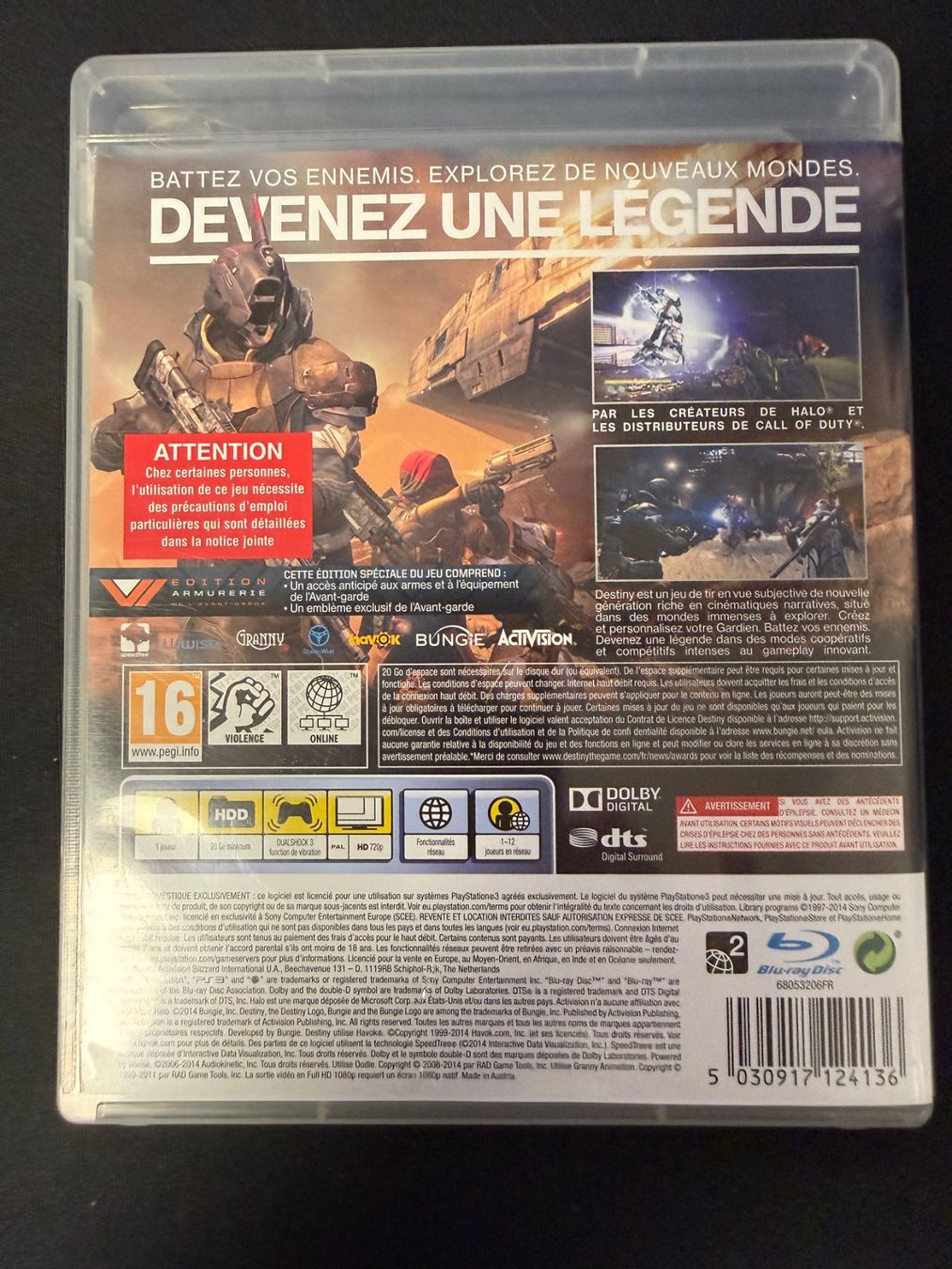 Sony Spiele: Destiny - PS3 – Gebraucht aus Pont-de-la-Morge von Darfal 2