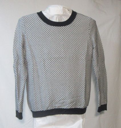 Pullover Esprit, weiss/dunkelblau