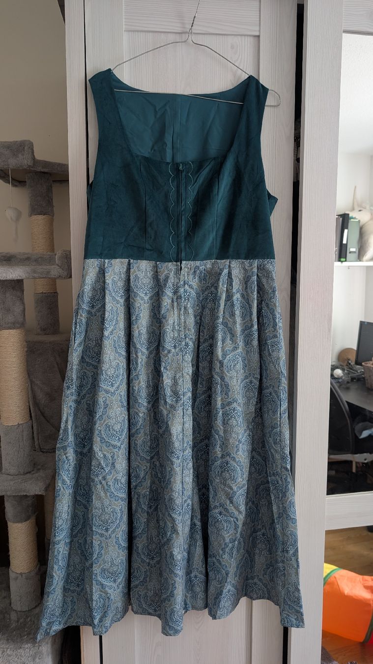 Vestiti: Dirndl  petrol blau Grösse 42 NEU – Nuovo e nell'imballaggio originale da Luzern venduto da wunlife 2