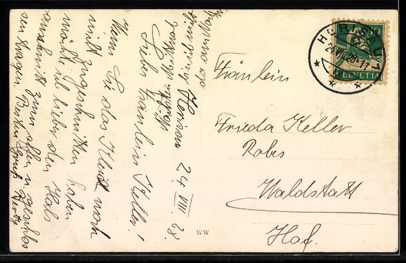 Cartes postales: AK Herisau, Ortsansicht – D'occasion à Berlin par bartko-reher 1
