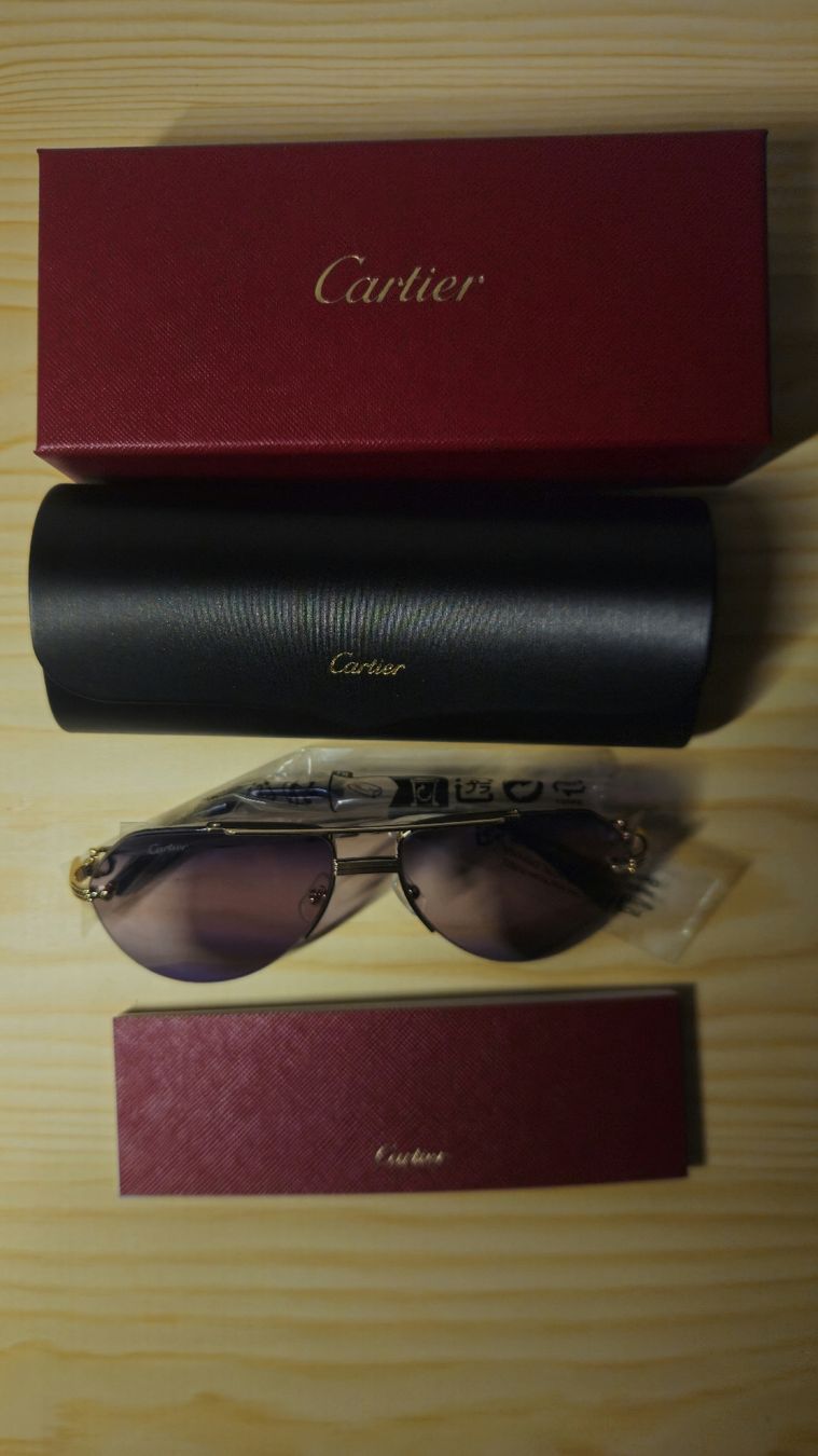 Cartier Brillen & Gläser: NEU Cartier CT0427S 008 (Aviator Frame) – Neu und originalverpackt aus Herzogenbuchsee von lus_x7gj 1