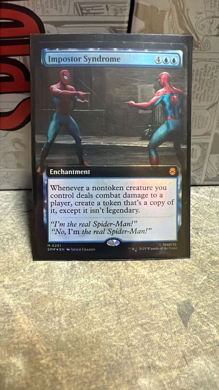 Magic The Gathering Carte collezionabili: Impostor Syndrome Extended Foil – Nuovo (secondo la descrizione) da Wilen b. Wollerau venduto da GarruksShop