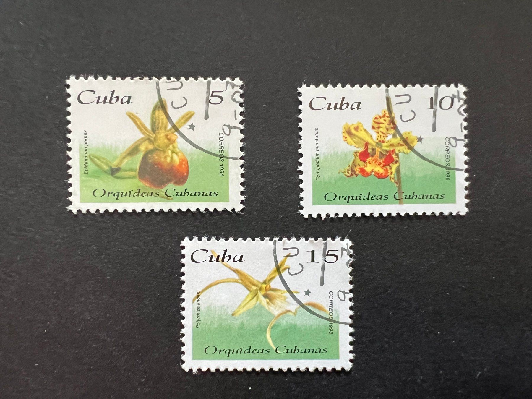 Tutti i francobolli: Kuba 1995, Orchids gest. Super (E435) – Usato da Hinwil venduto da Sidi4