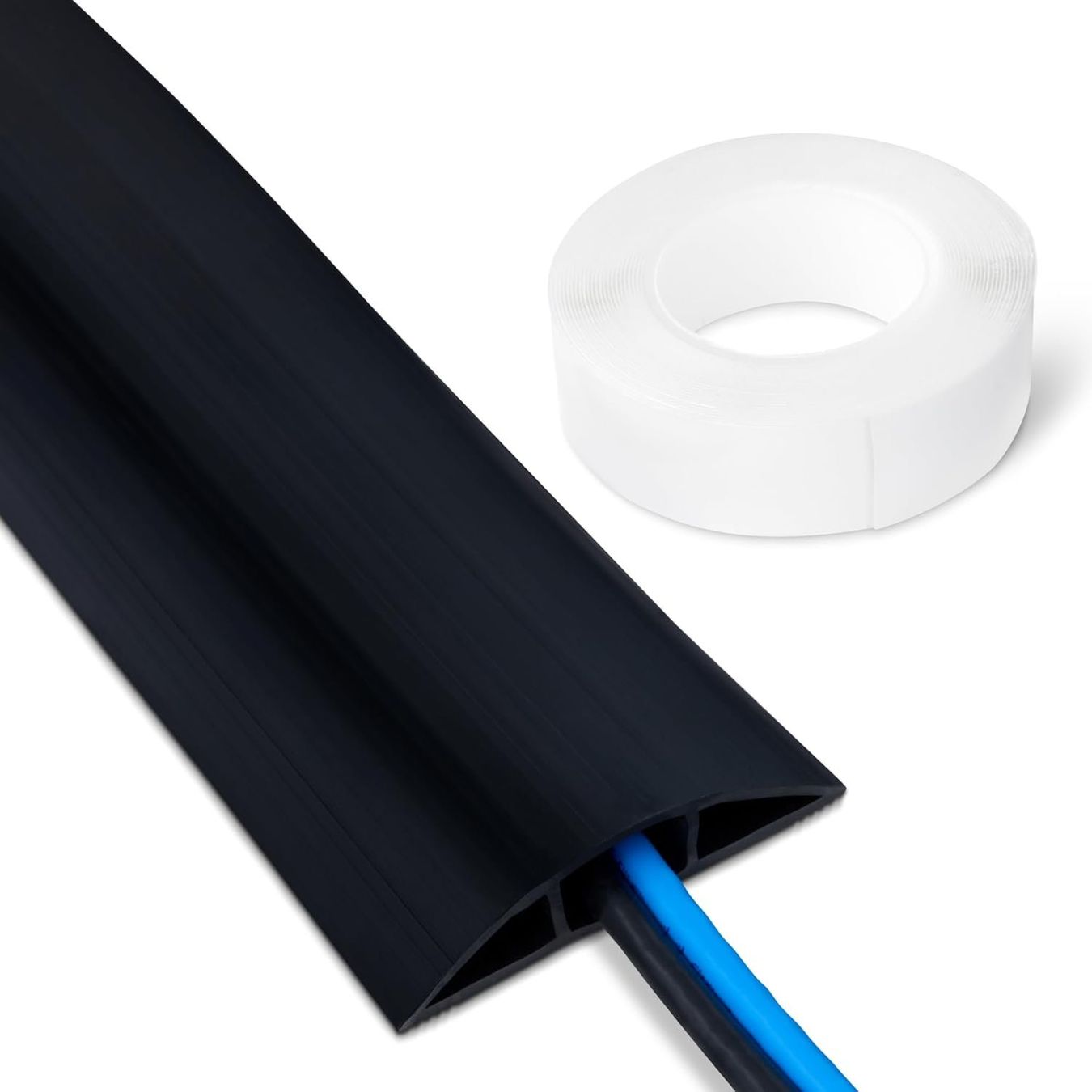 Altro in Decorazioni & Accessori: Floor Cable Cover 1.82 m Black Self-Adhesive – Usato da Niederlenz venduto da jgm315
