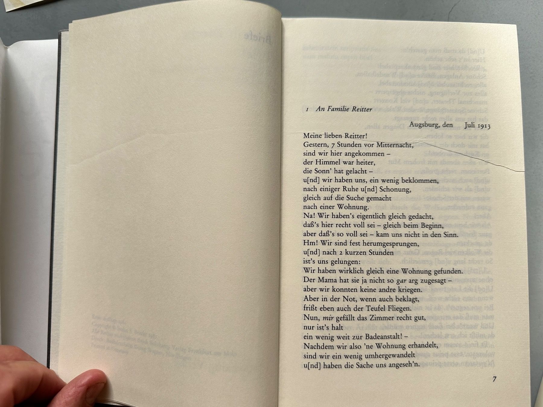 Bücher: Bertolt Brecht: Briefe 2 Bde. 1981 inkl. Faksimile-Brief – Gebraucht aus Zürich von allp 5