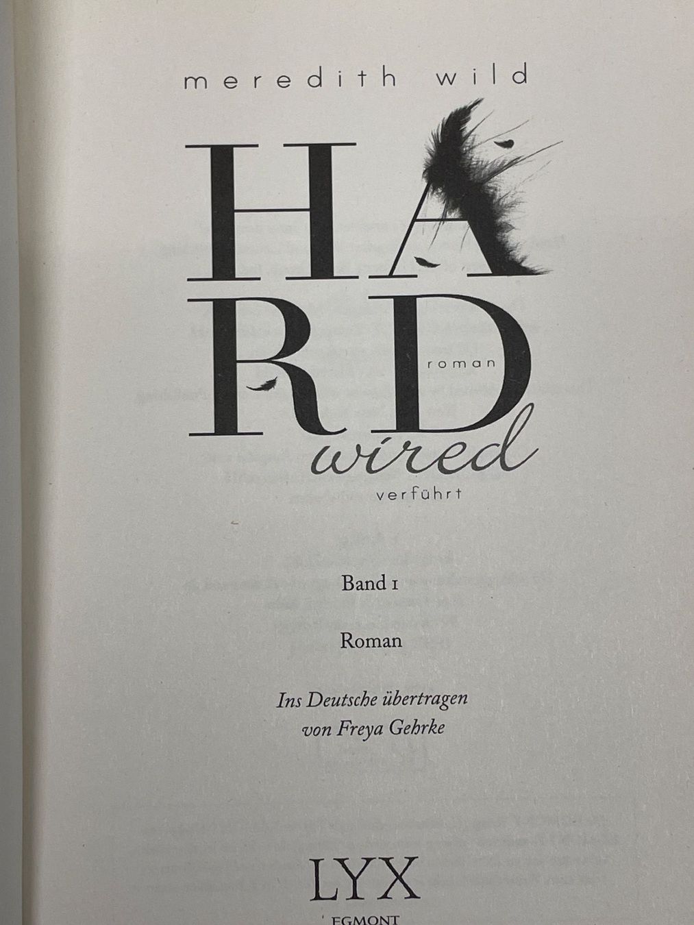Libri: MEREDITH WILD Hardwired Band 1: Verführt – Usato da Frasnacht venduto da GracyStore 2