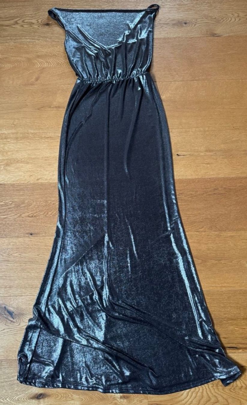 Wal G. Kleider: 🩶Wal G Abendkleid, silber Gr. M – Neu (gemäss Beschreibung) aus Schlieren von mal_grab 3