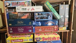 Brettspiel Sammlung abzugeben